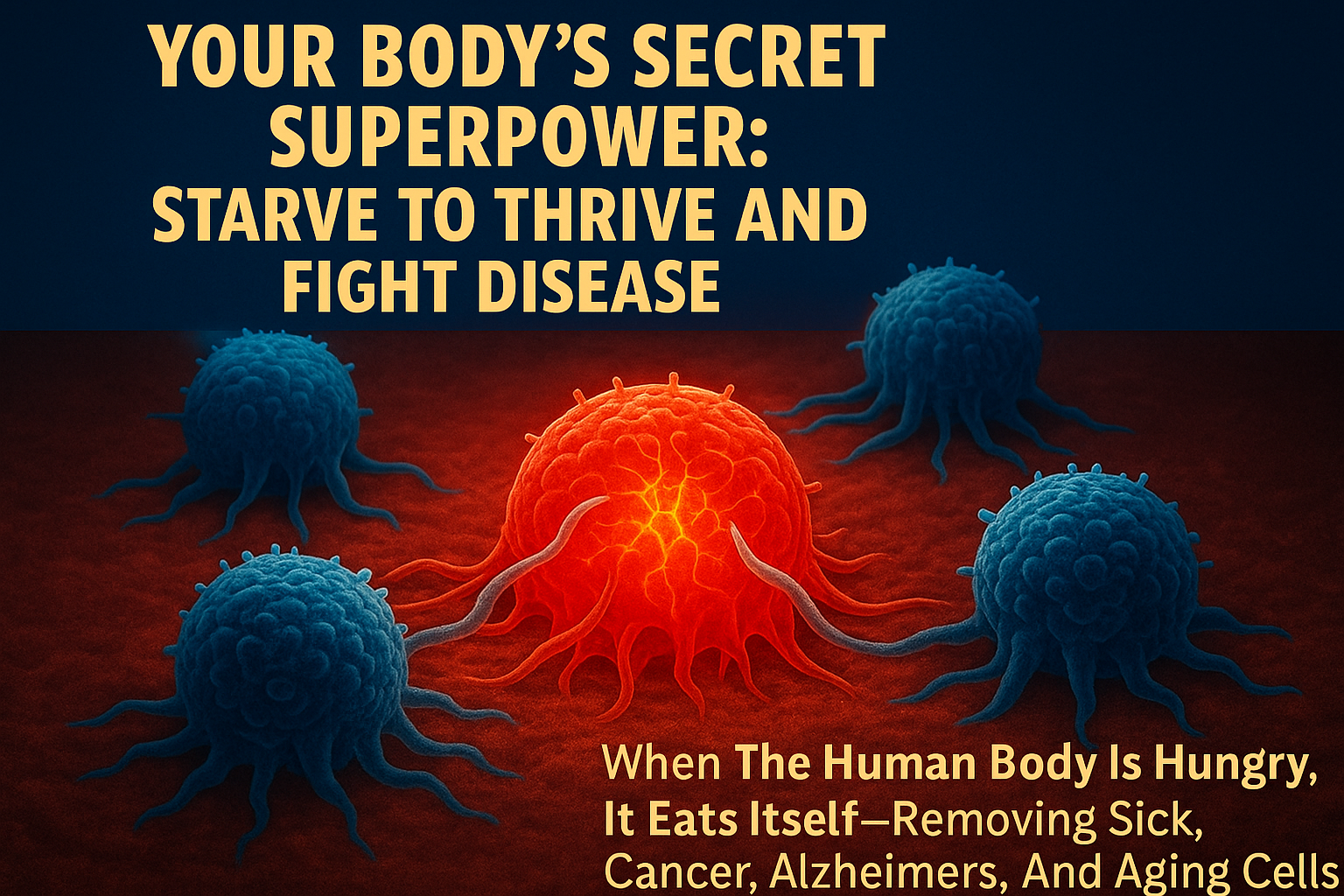 Body’s Secret Superpower: Starve to Thrive and Fight Disease